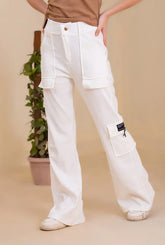 Blush Cargo Luxe Pants
